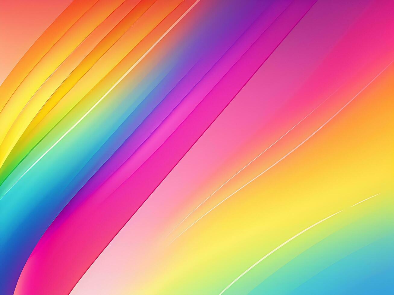 Colorful rainbow gradient background, ai generated photo