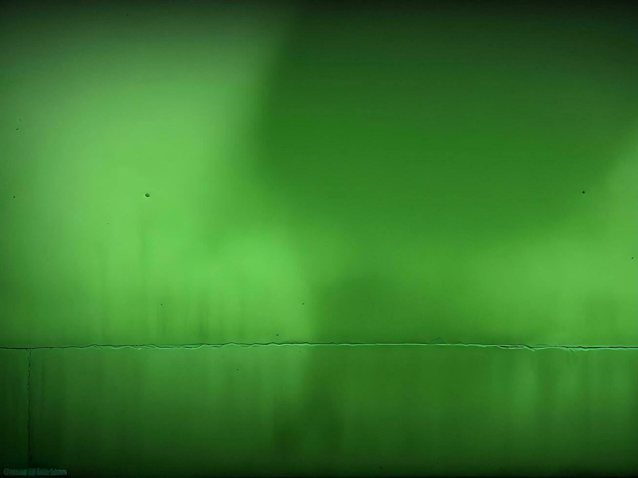 Green concrete wall abstract background spooky horror grunge background, ai generated photo