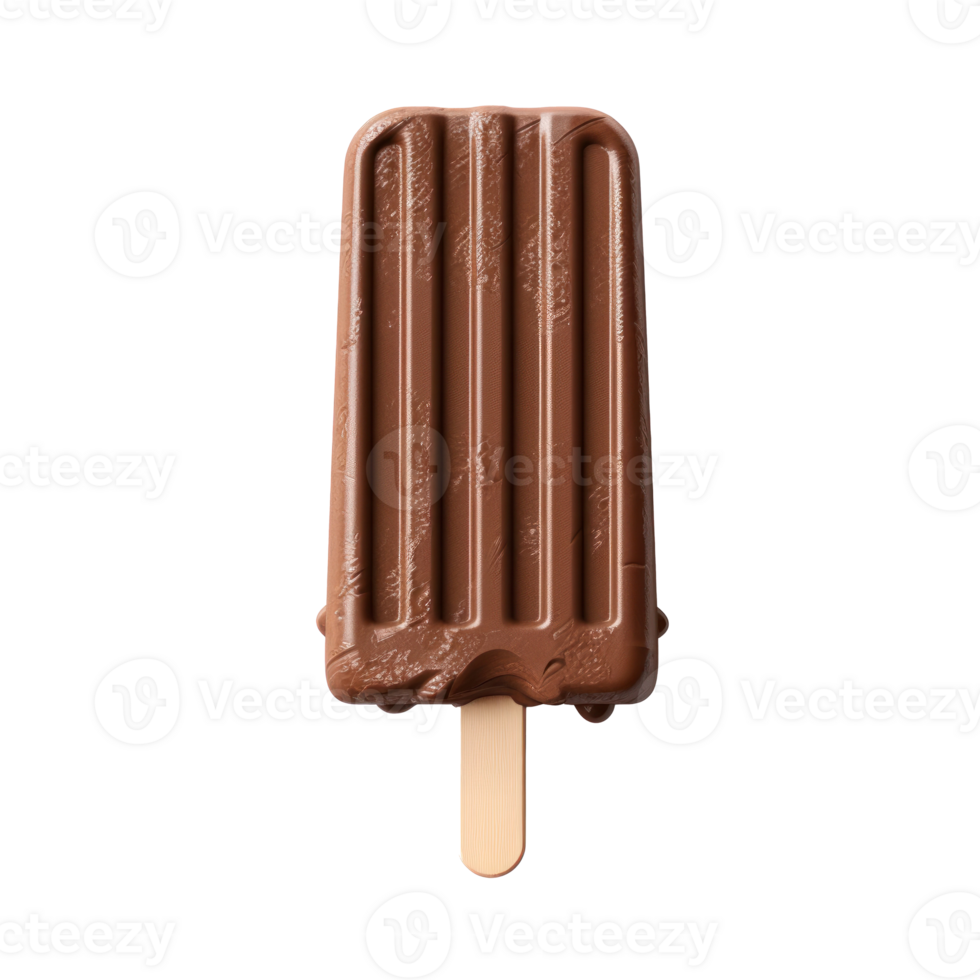 Chocolate ice cream isolated png