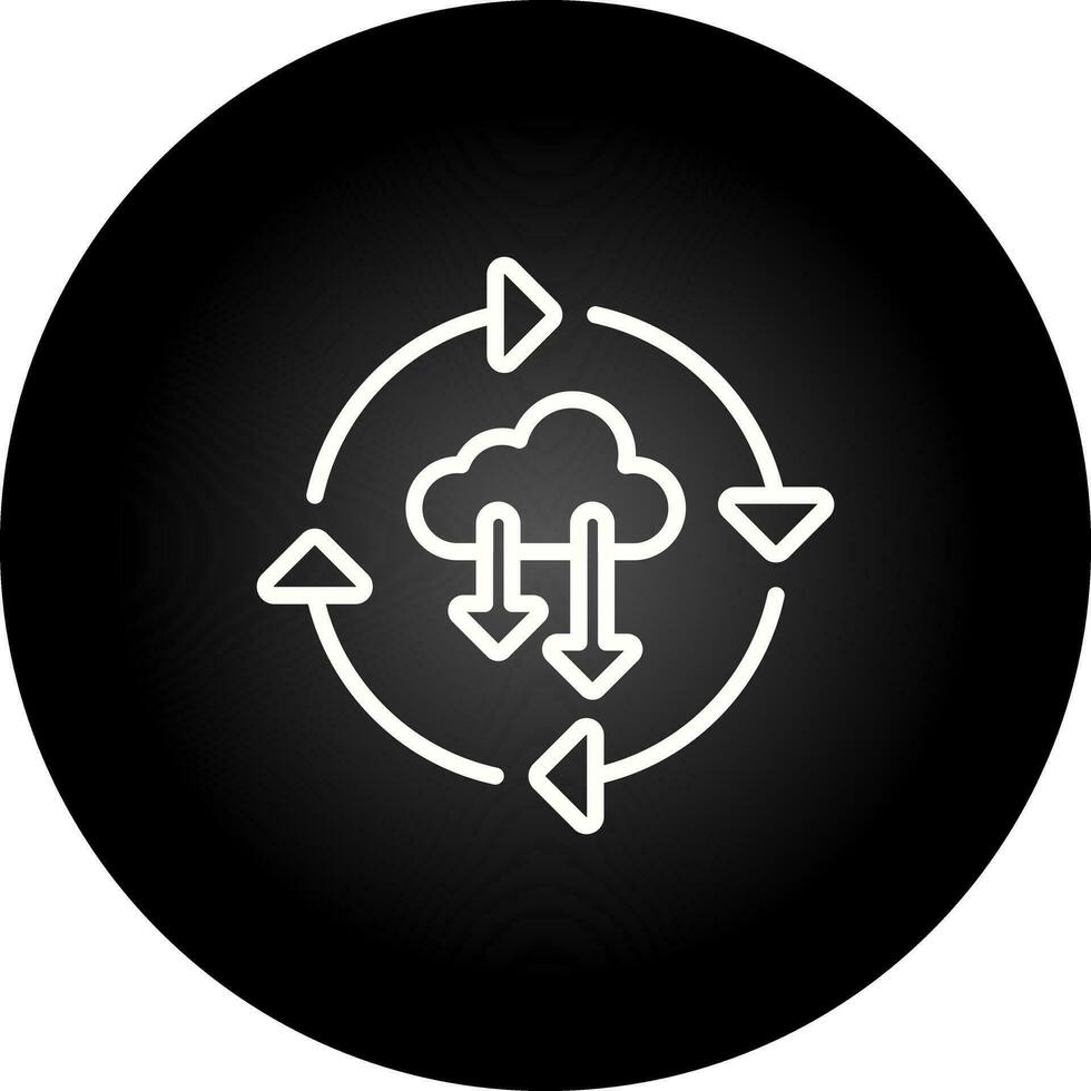 Continuous Deployment Vector Icon