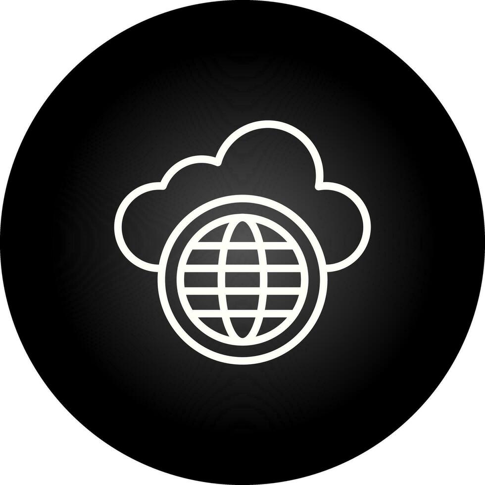 Cloud Network Vector Icon