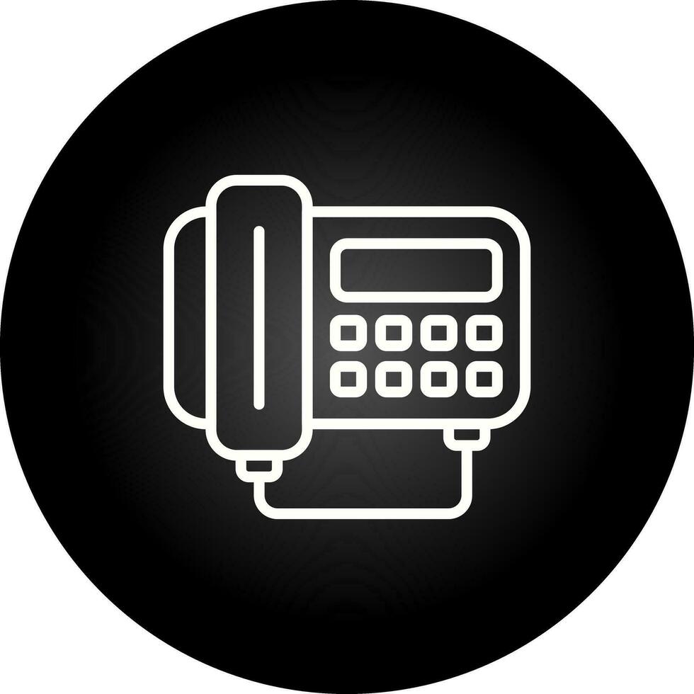 Fax Vector Icon