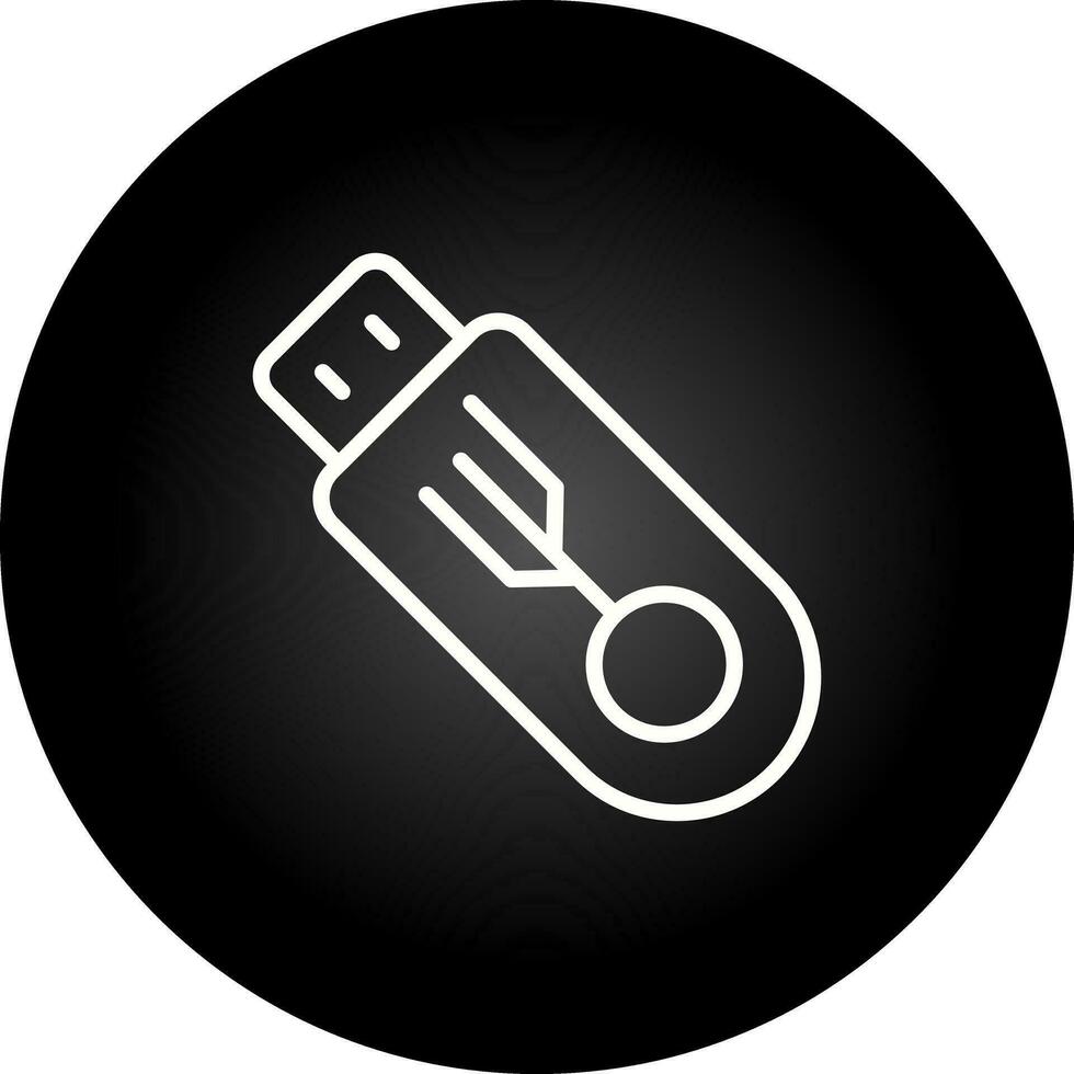 USB Flash Drive Vector Icon