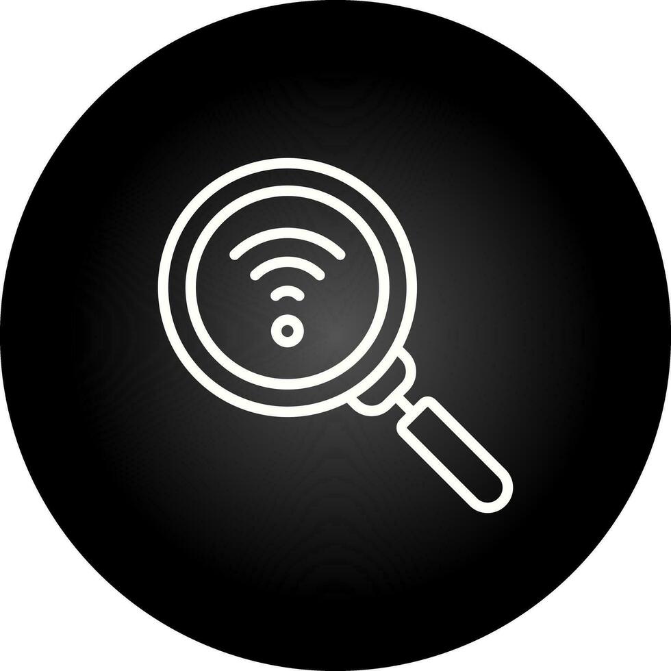 Network Discovery Vector Icon