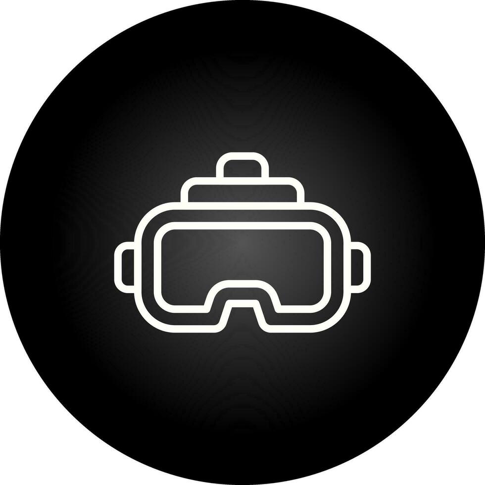 Virtual Reality Headset Vector Icon