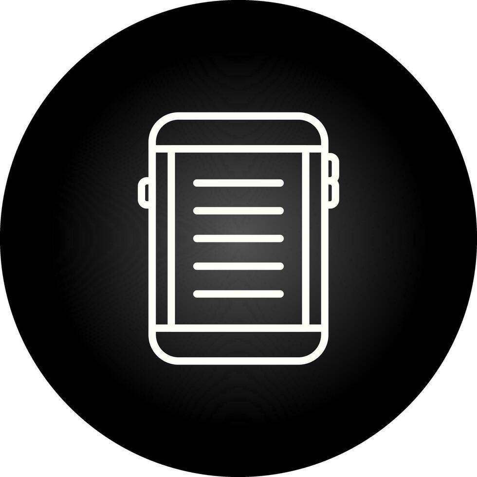E-reader Vector Icon