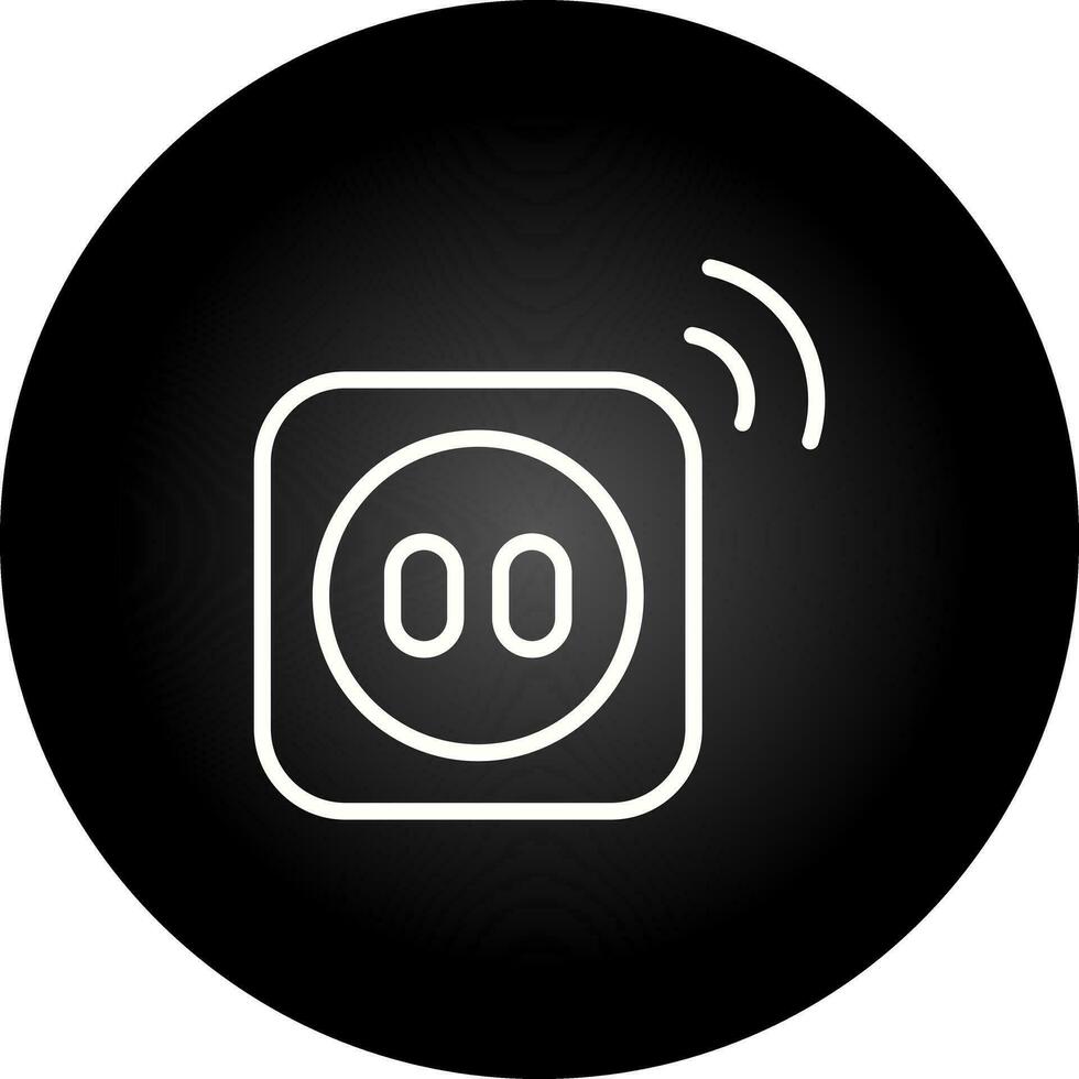 Smart Plug Vector Icon