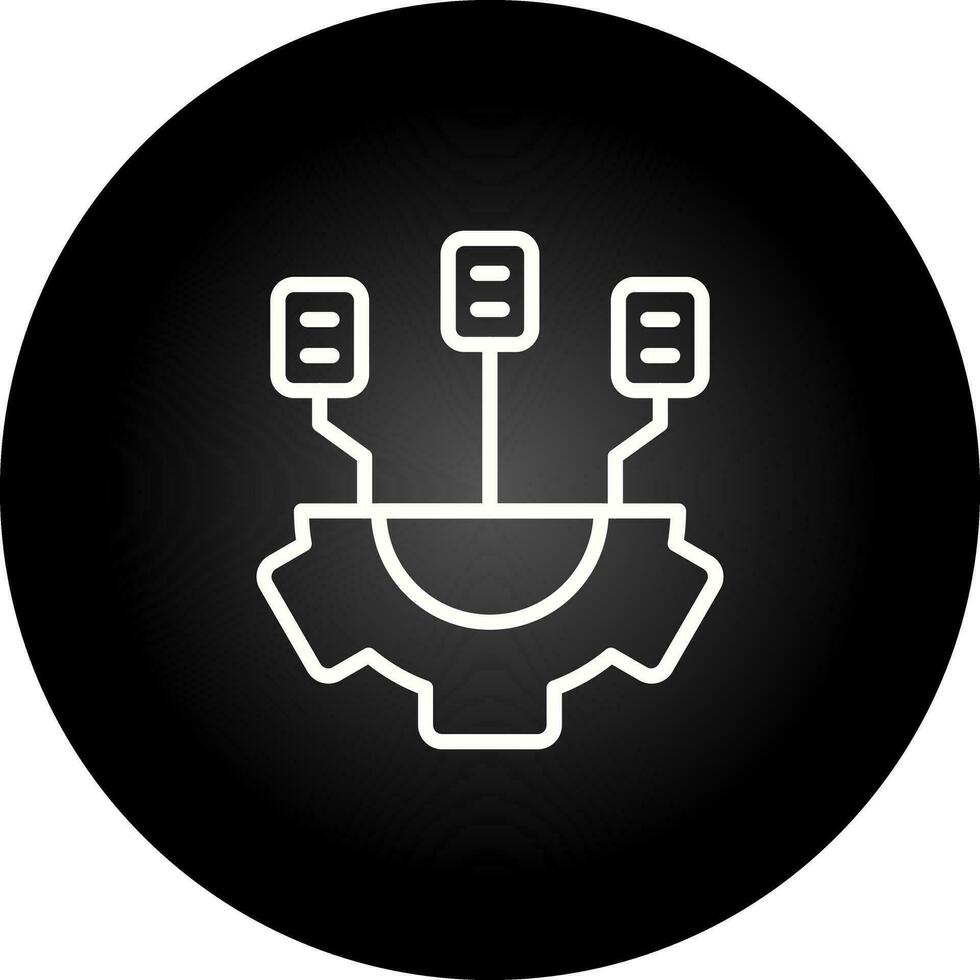 Infrastructure as a Service Vector Icon