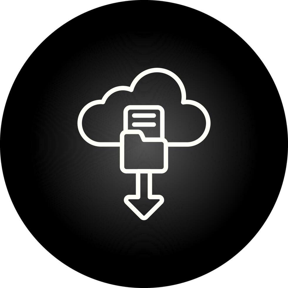 Cloud Security Auditing Vector Icon