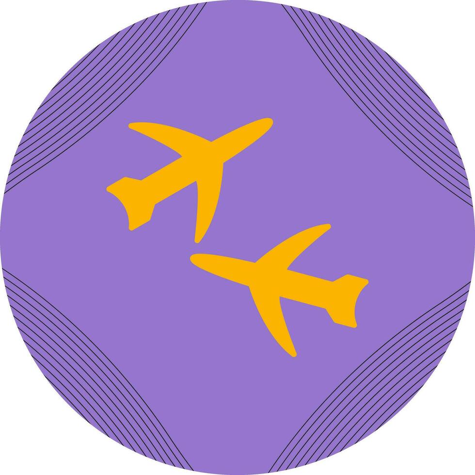 icono de vector de múltiples vuelos