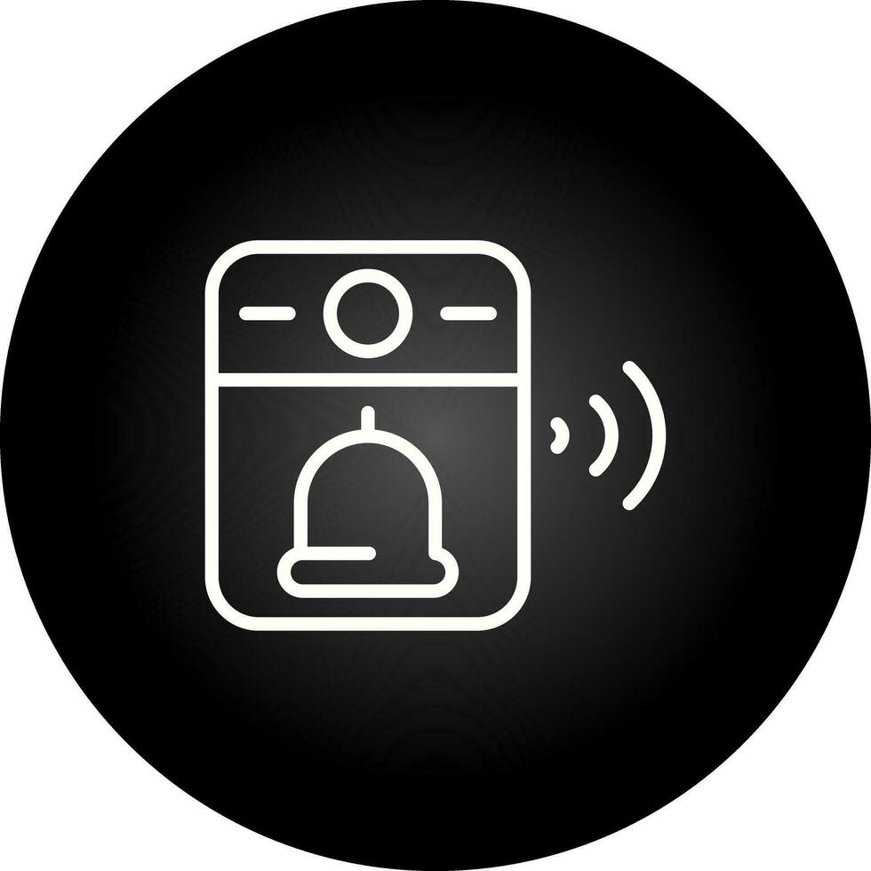 Video Doorbell Vector Icon