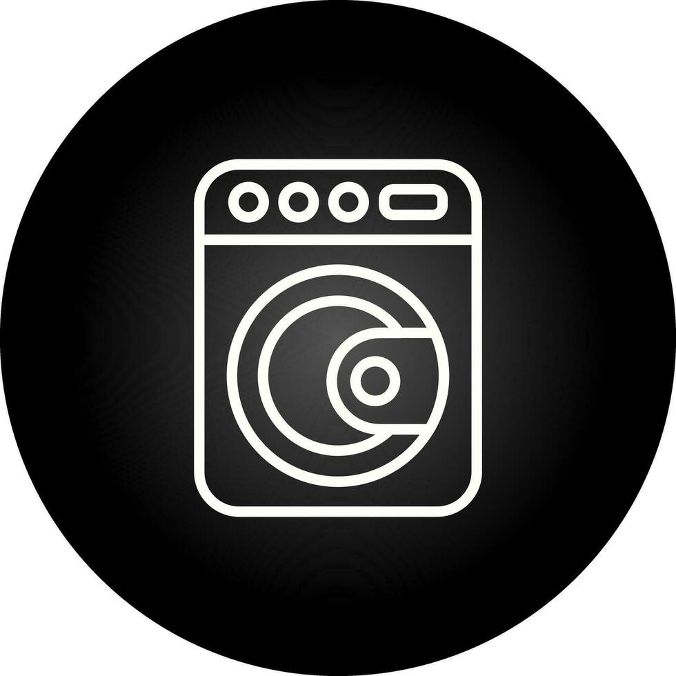 Washing Machine Vector Icon