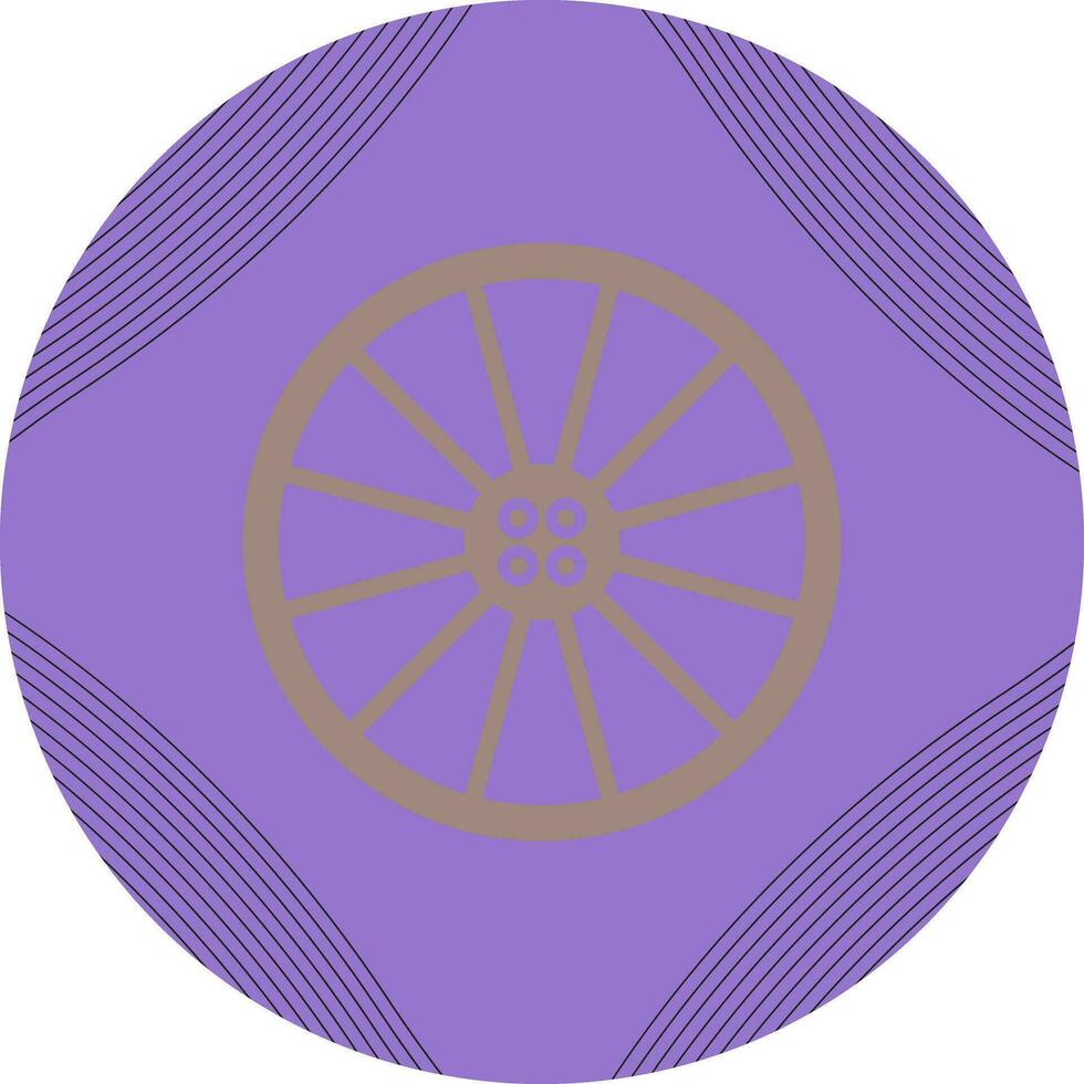 Wheel Vector Icon