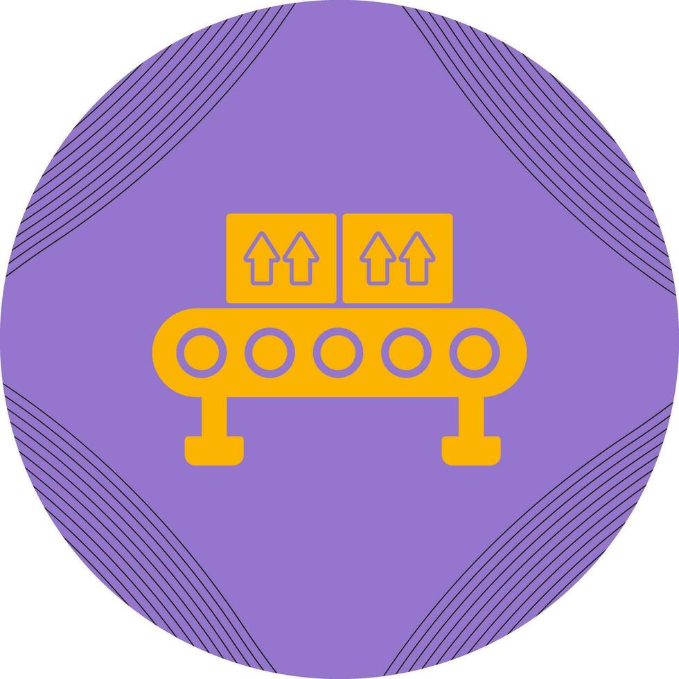 Assembly Line Vector Icon