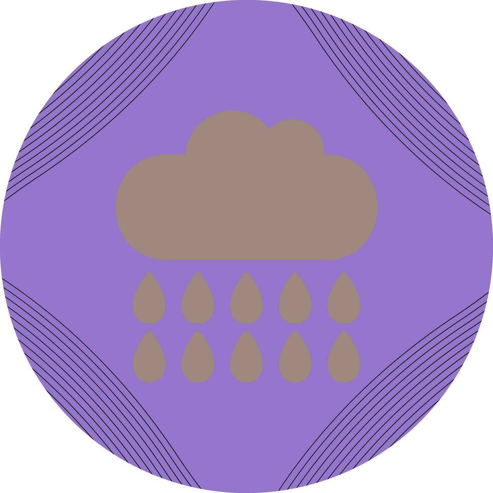 Rain Vector Icon