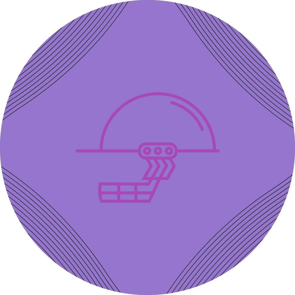 Cricket Helmet Vector Icon