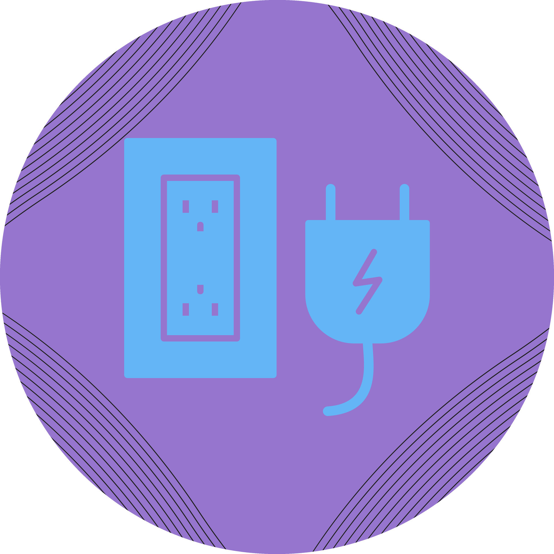 Plug and Socket Vector Icon 28103382 Vector Art at Vecteezy