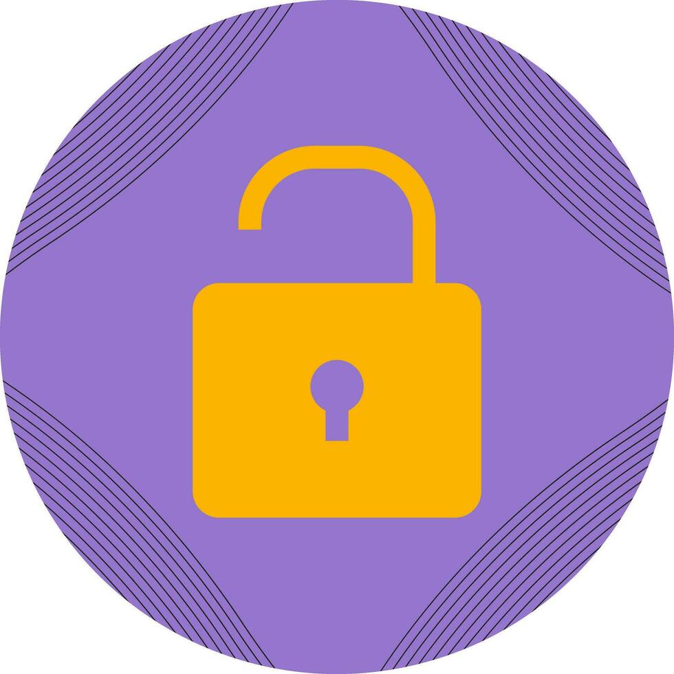 Open Lock Vector Icon