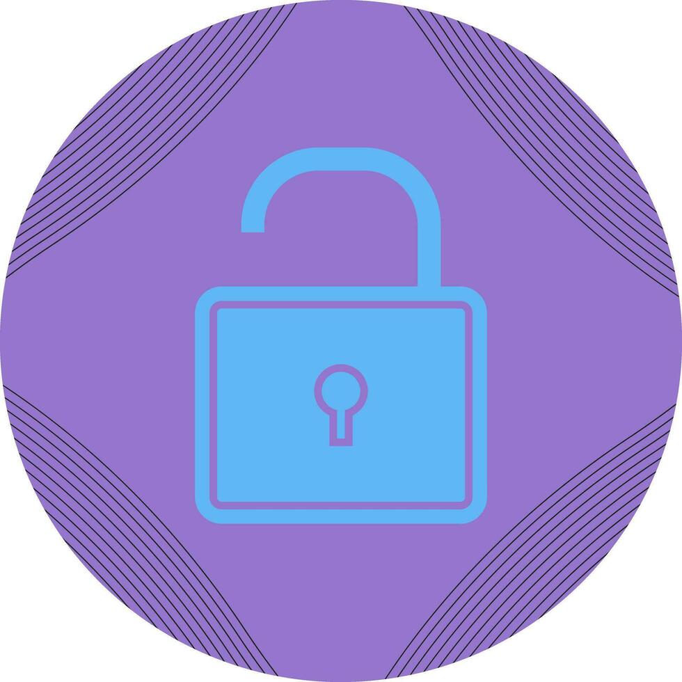 Open Lock Vector Icon Vector Icon