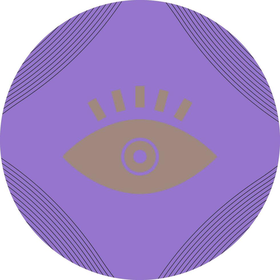 icono de vector de ojo