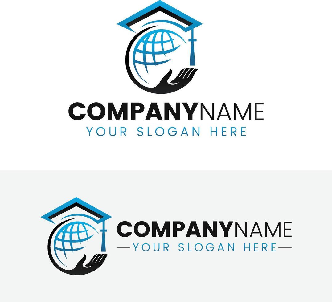 Creative monogram letter b logo design vector