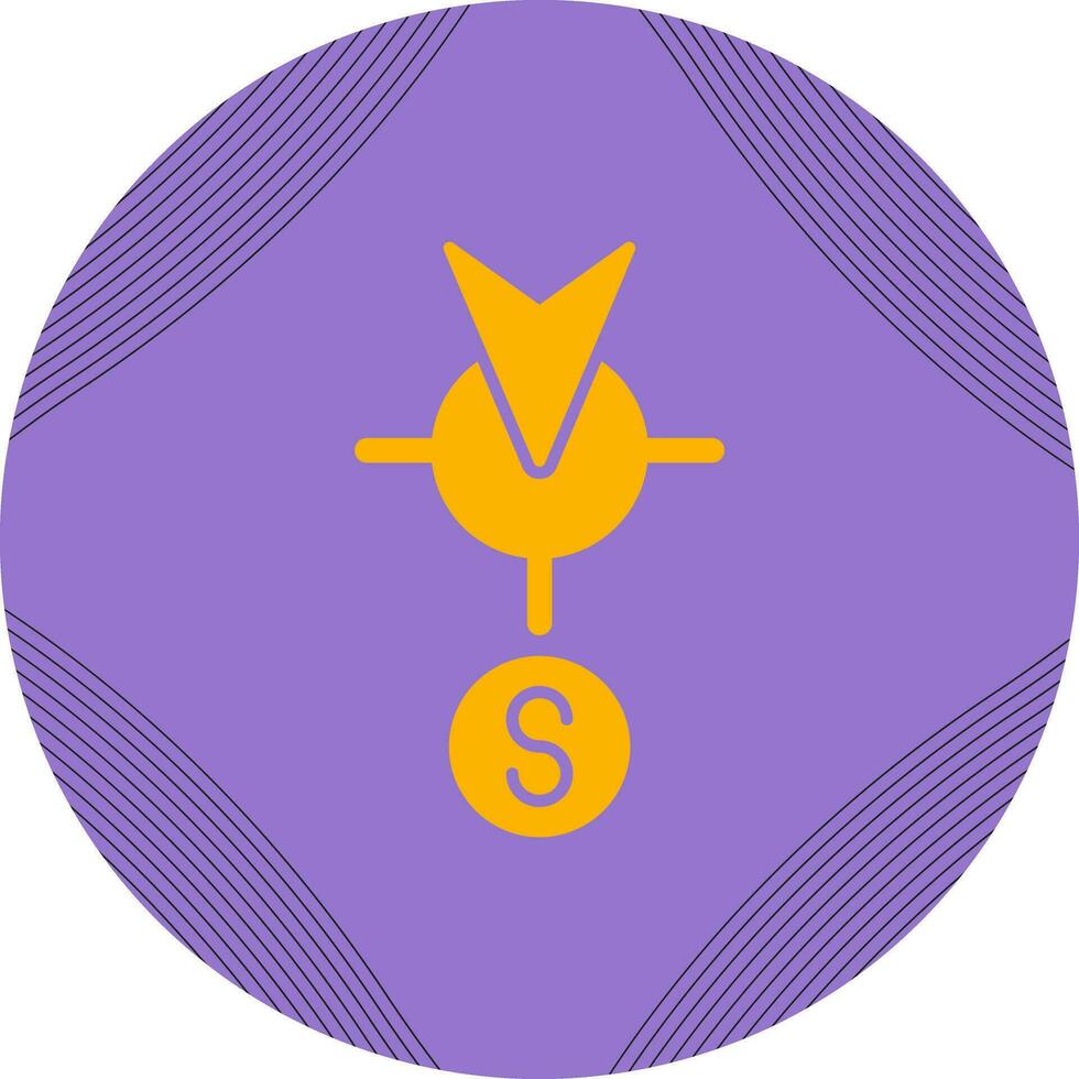 South Vector Icon