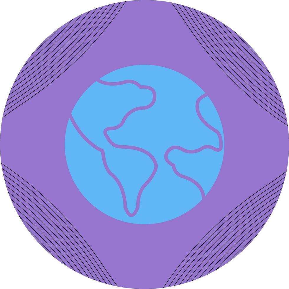 Earth Vector Icon