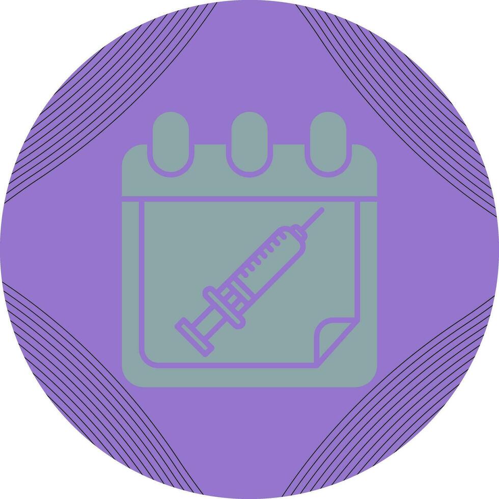 Vaccine Time Vector Icon