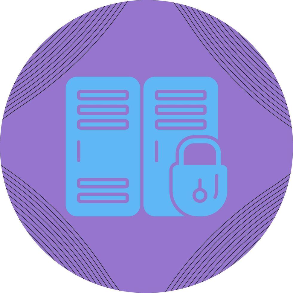 Locker Vector Icon