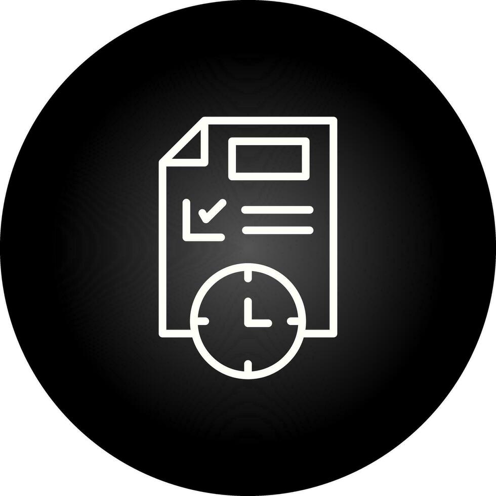 Deadline Vector Icon