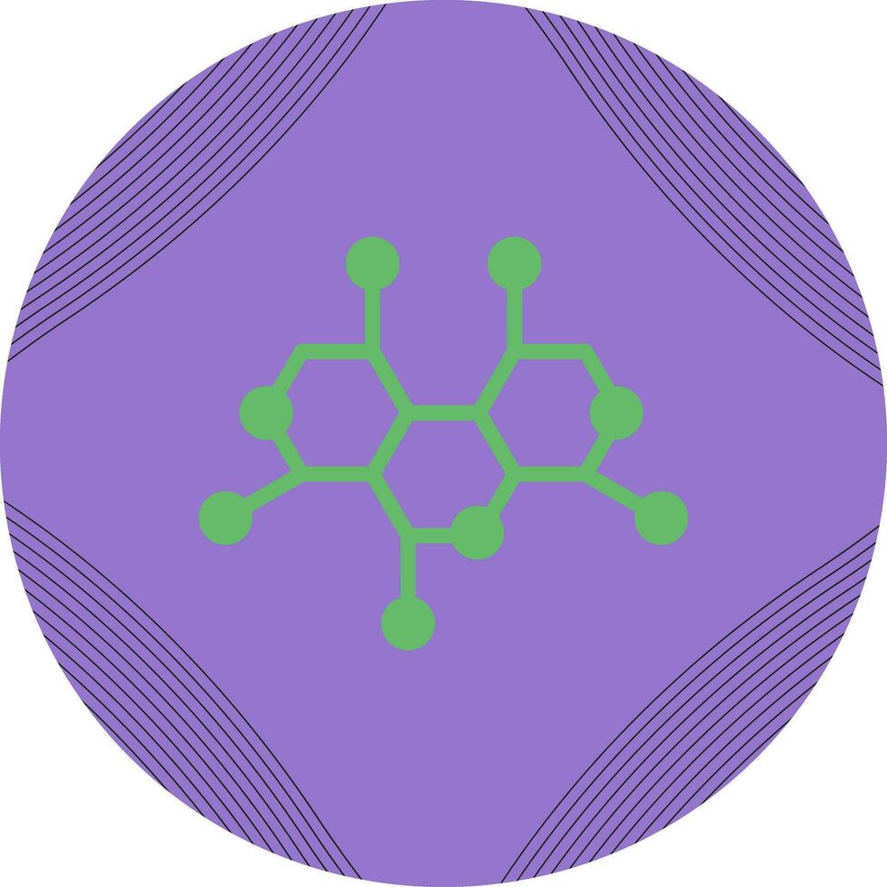 Molecule Structure Vector Icon