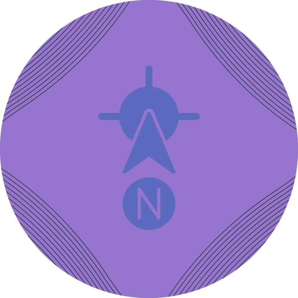 North Vector Icon