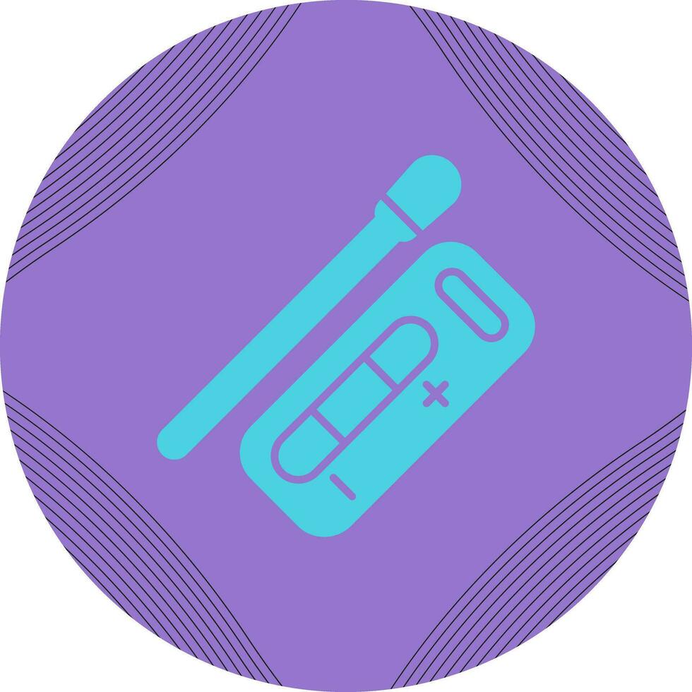 Rapid Test Vector Icon