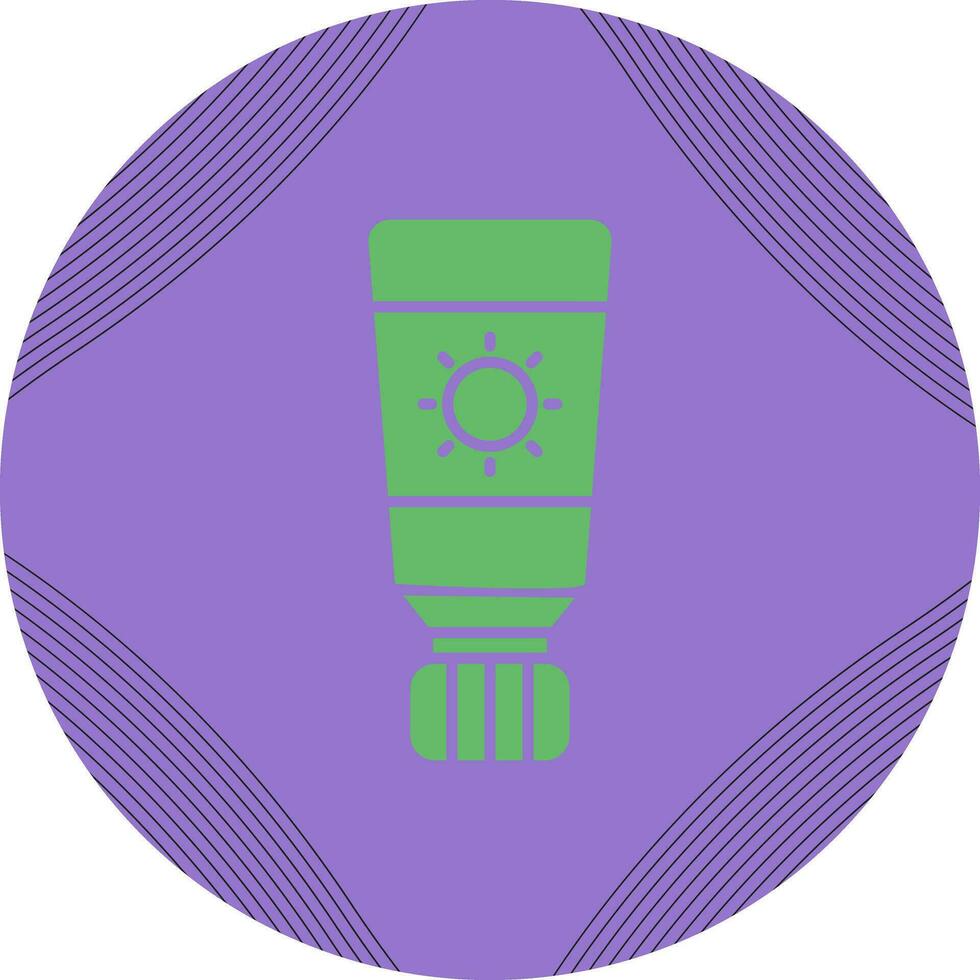 Sunscreen Vector Icon