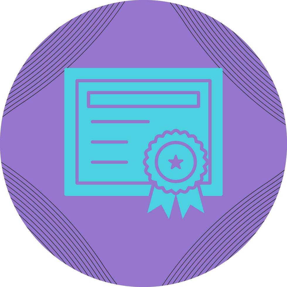 Certificate Vector Icon