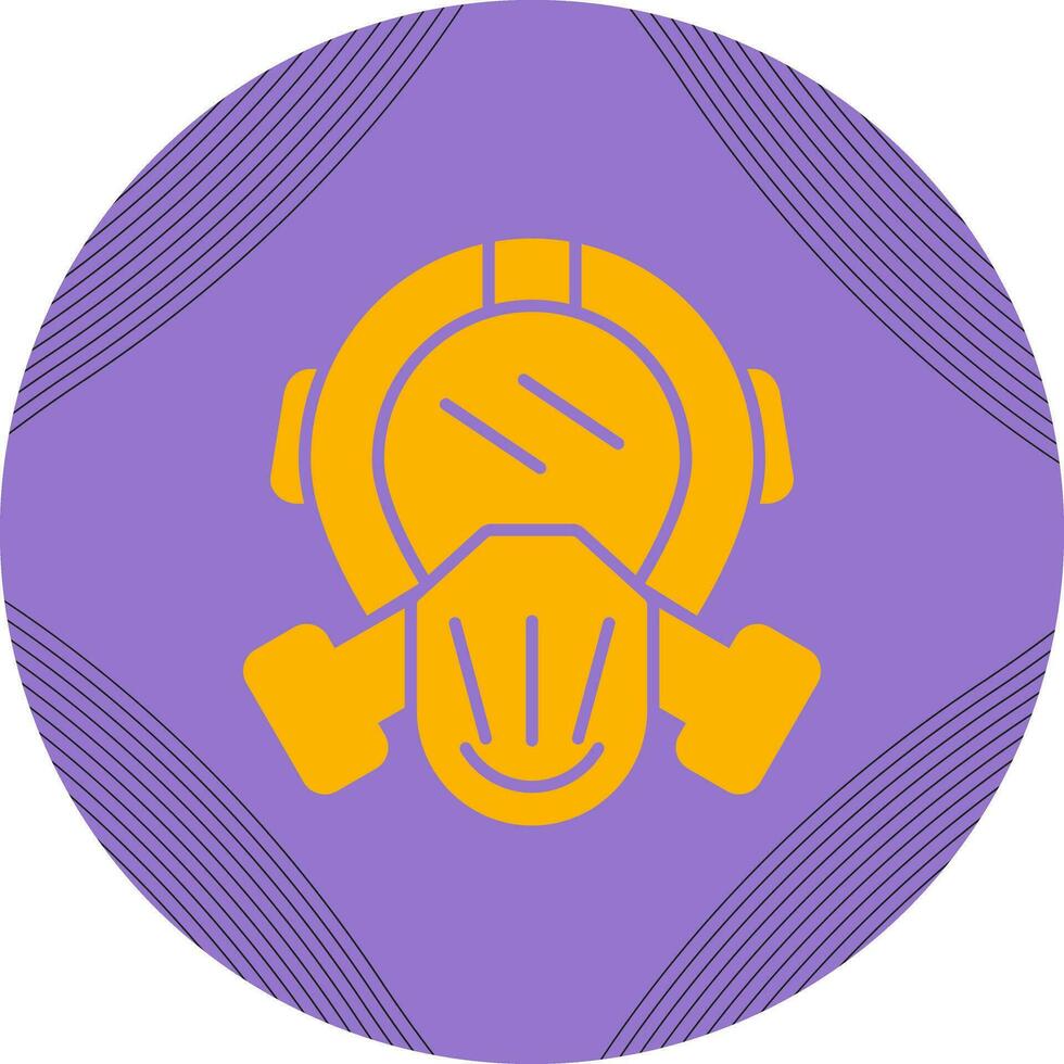Gas Mask Vector Icon