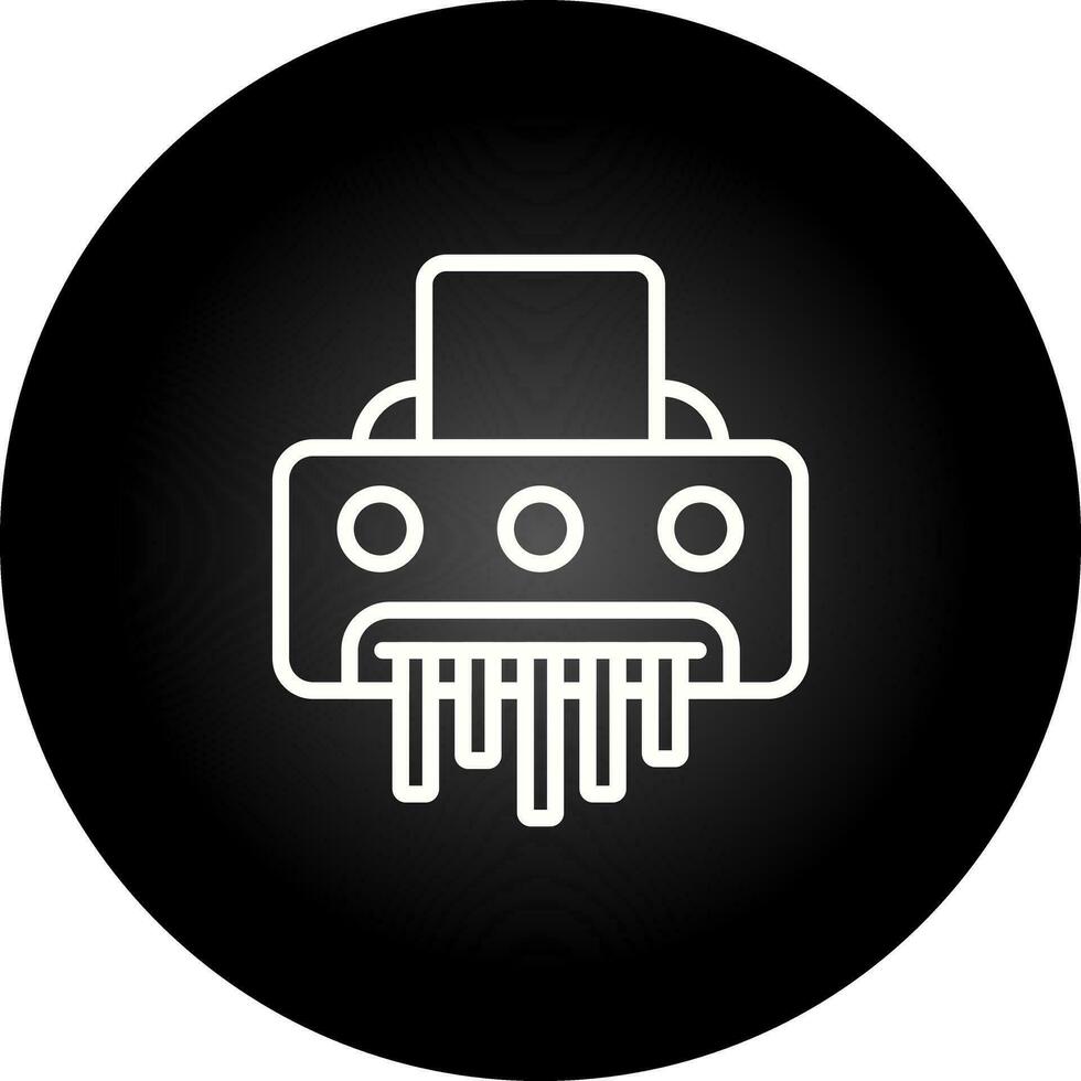 Document Cut Vector Icon