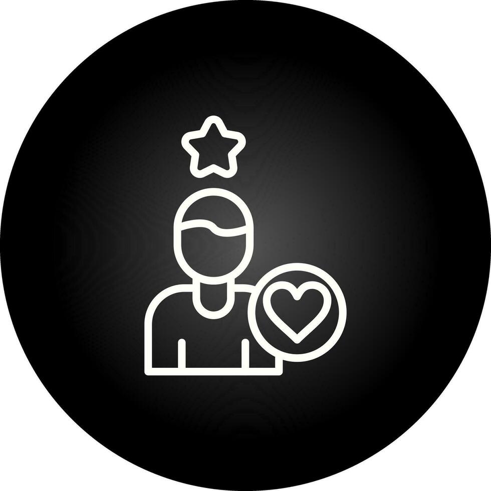 Leading Light Vector Icon
