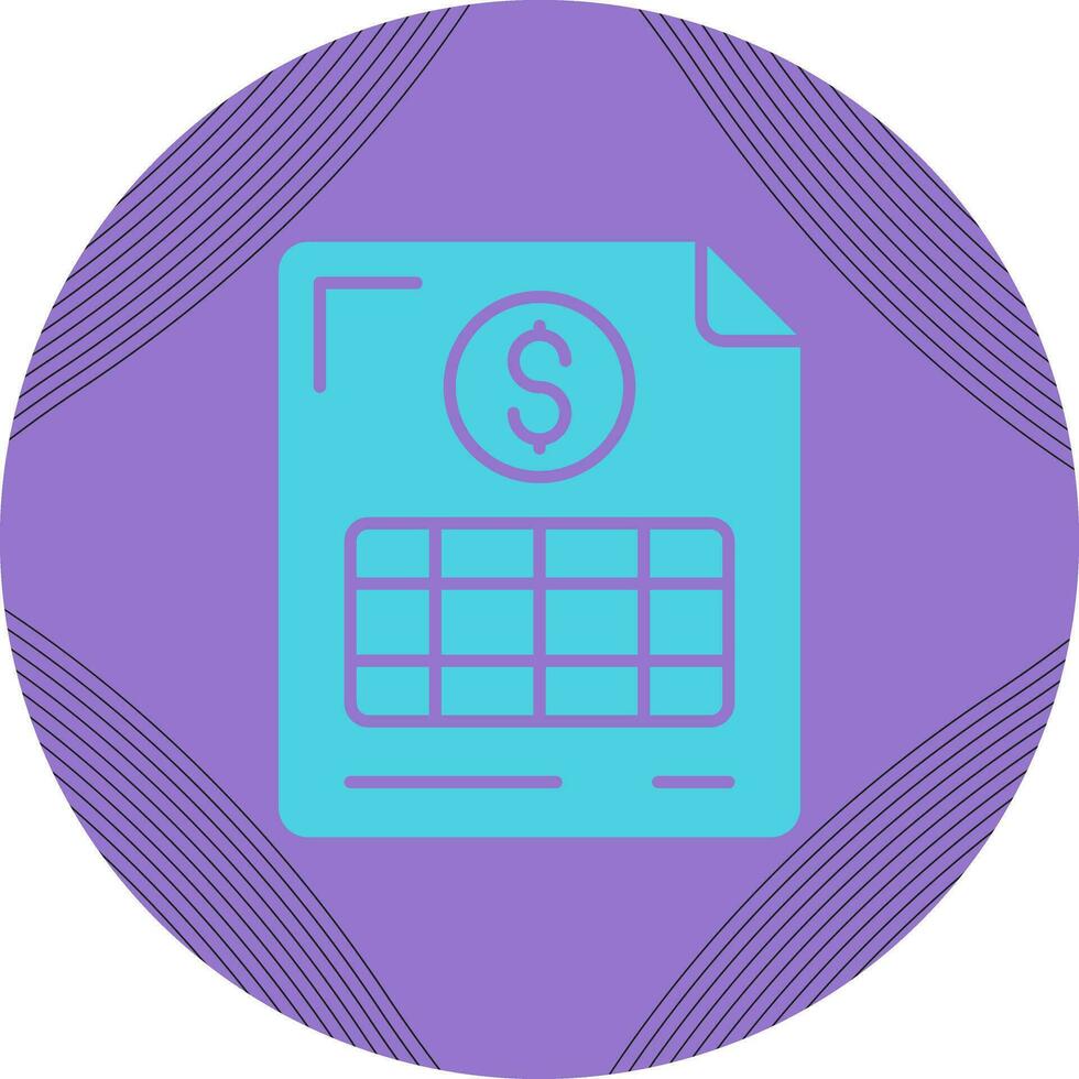 Invoice Vector Icon