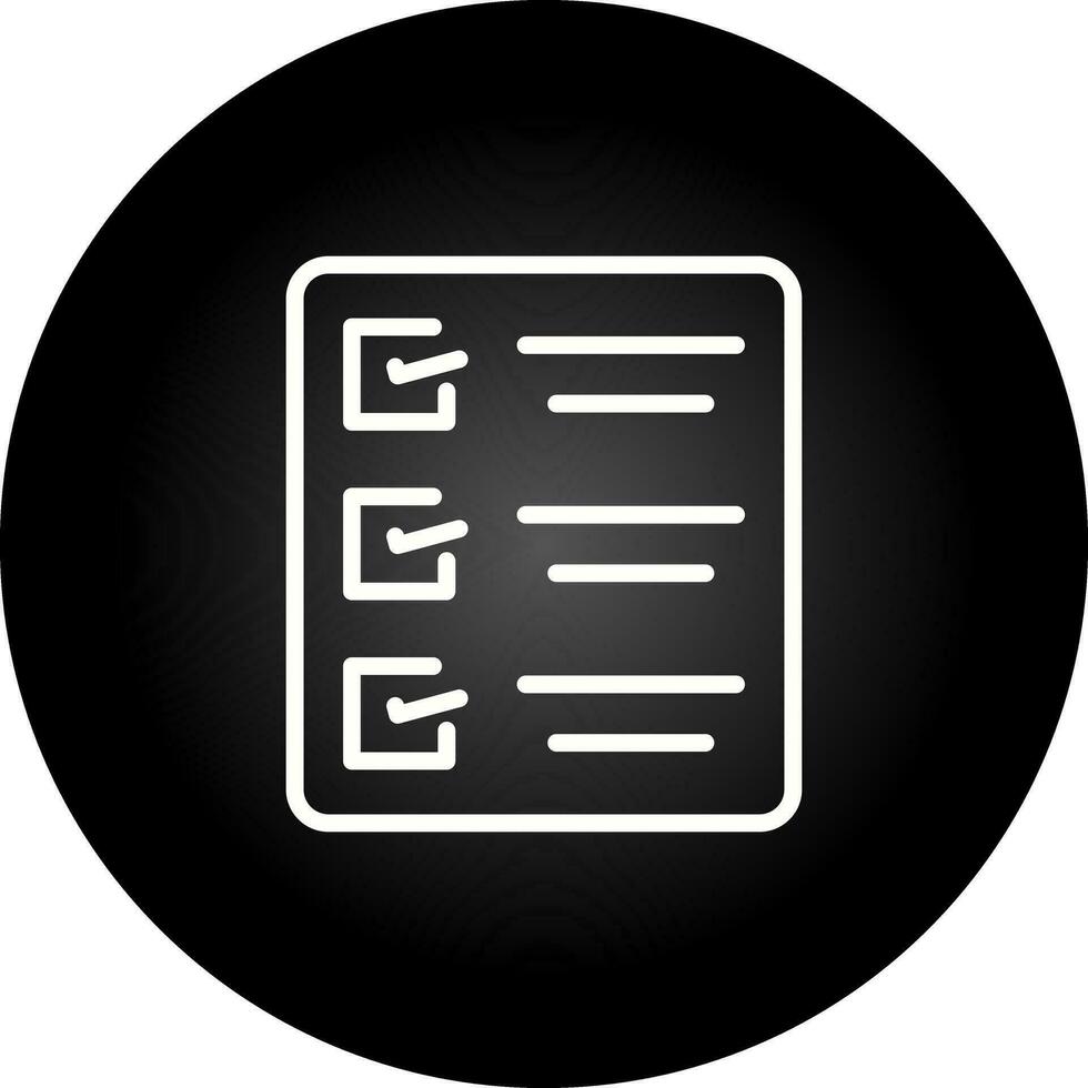 Task list Vector Icon