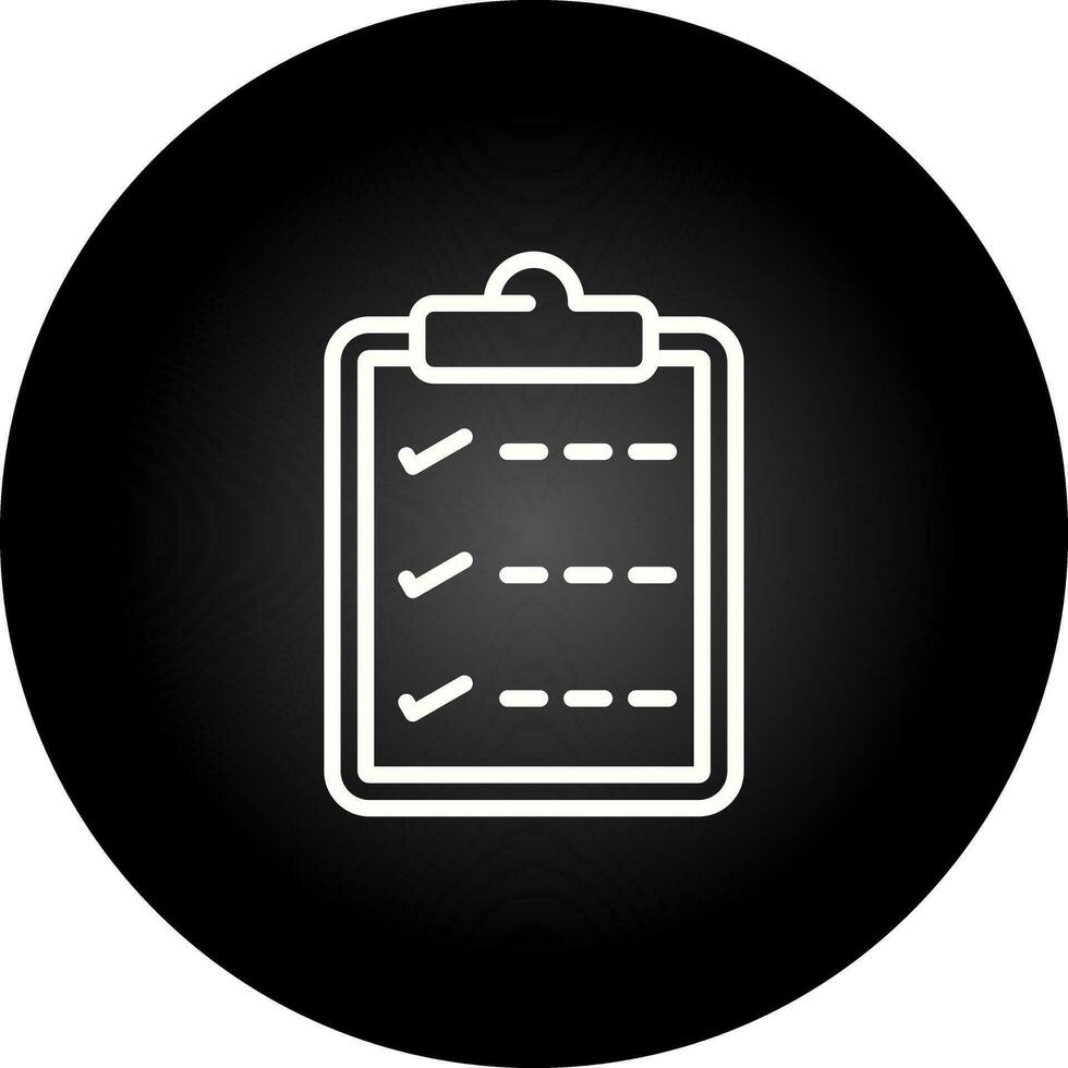 Task list with checkmarks Vector Icon