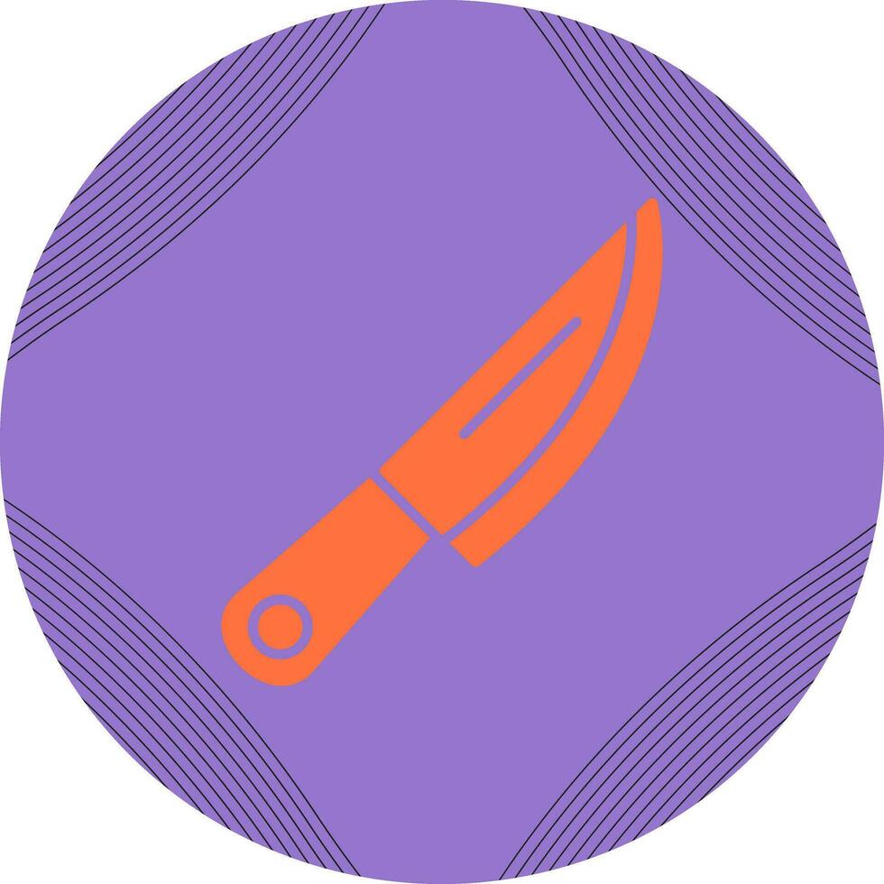 icono de vector de cuchillo