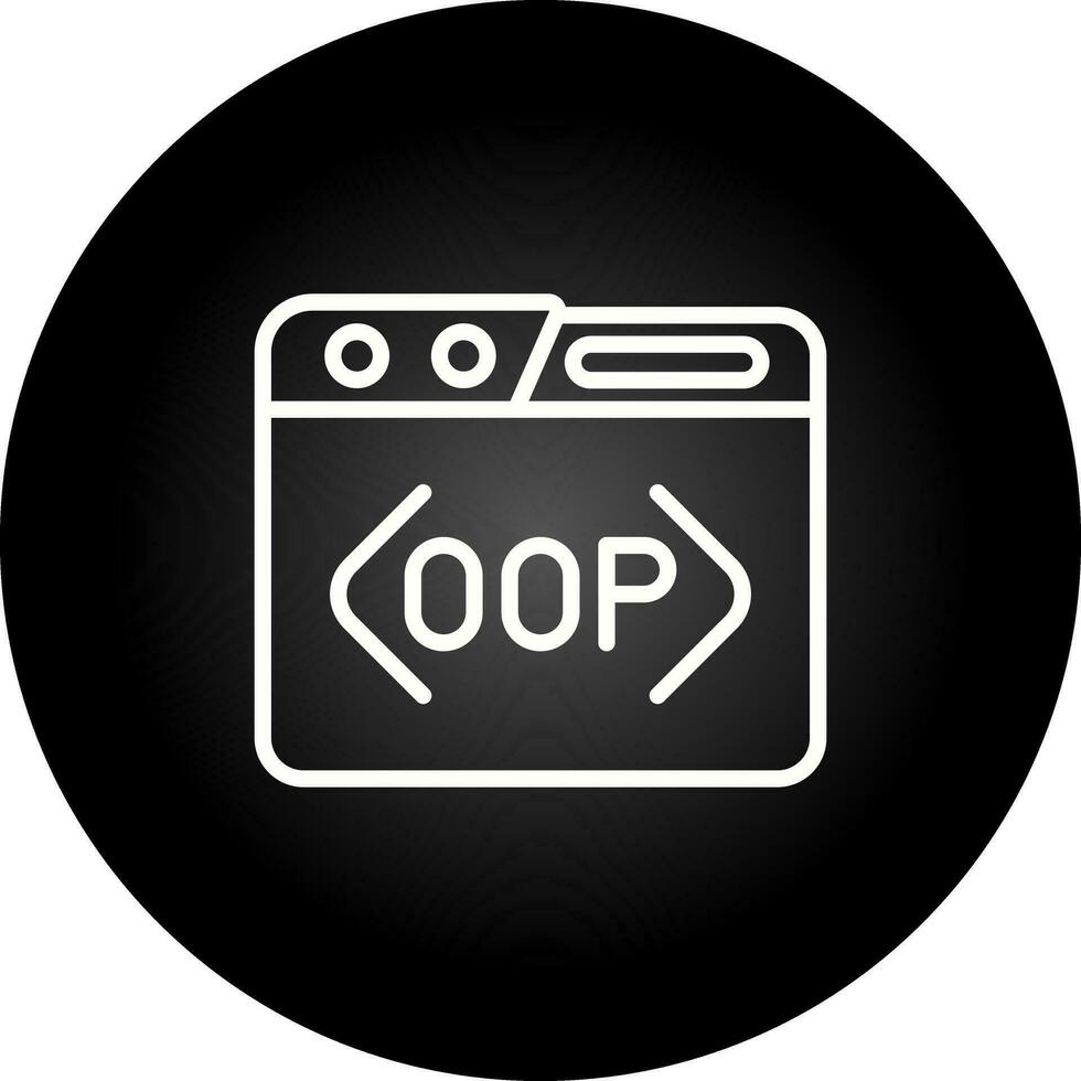 oop vector icono