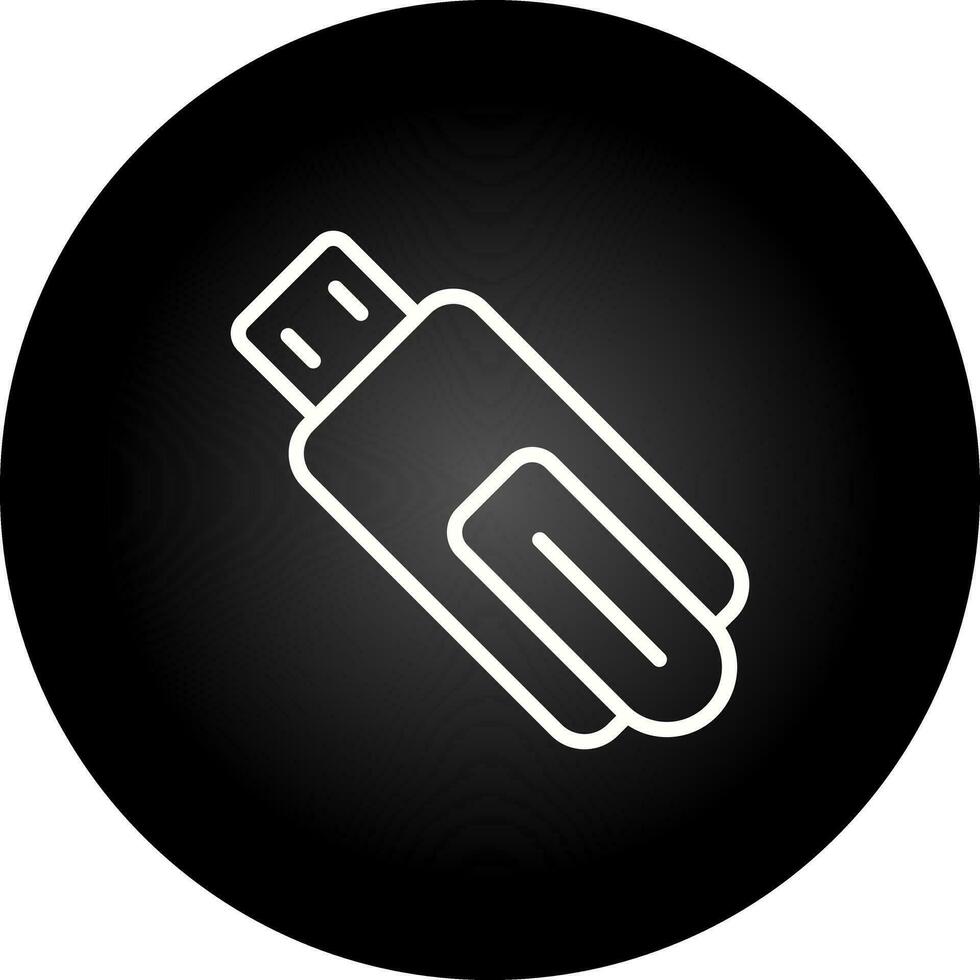 icono de vector de unidad flash usb