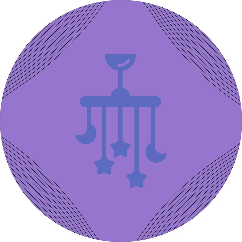 Crib Toy Vector Icon