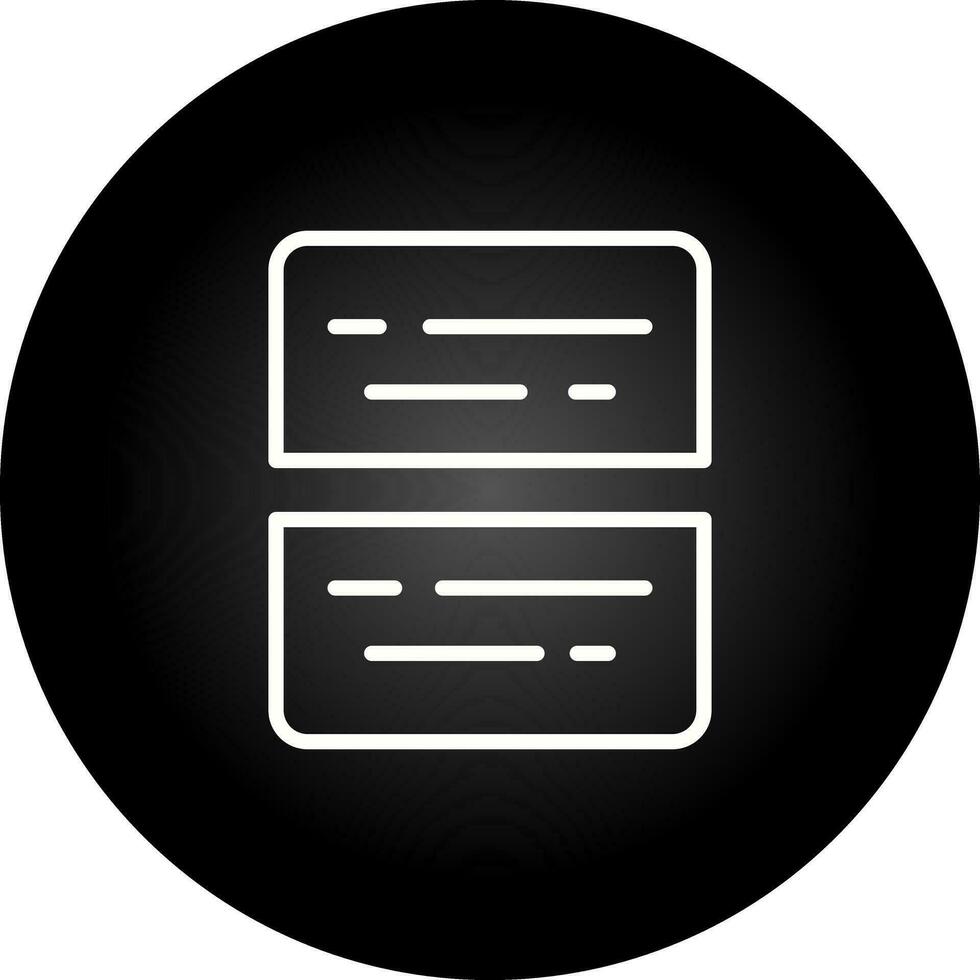 Document Split Vector Icon