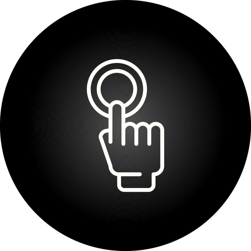 Push button Vector Icon 28105927 Vector Art at Vecteezy