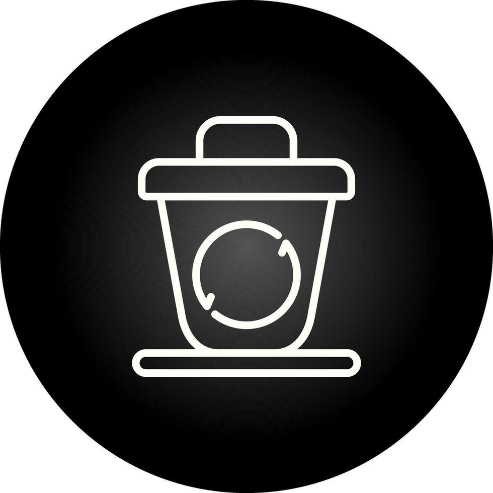 Recycling bin Vector Icon