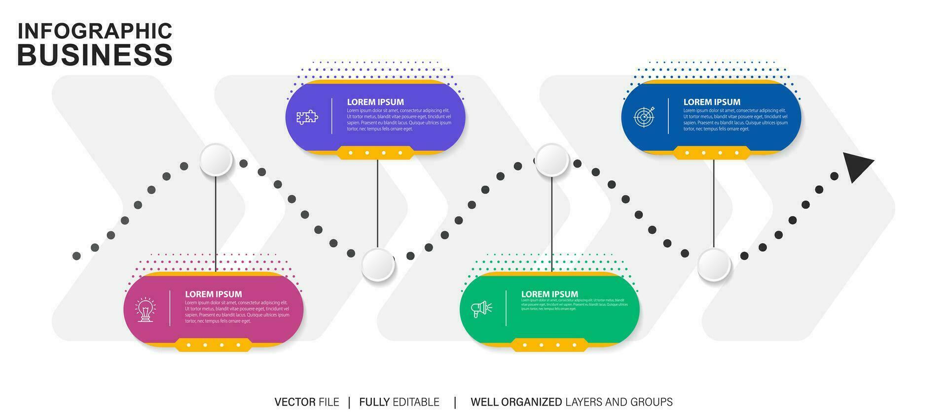 Set of infographic elements data visualization vector design template. Can be used for steps, options, business process, workflow, diagram, flowchart concept, timeline, marketing icons, info graphics.