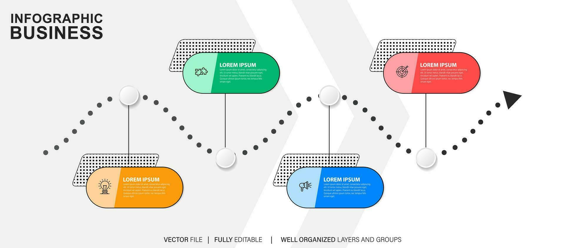 Set of infographic elements data visualization vector design template. Can be used for steps, options, business process, workflow, diagram, flowchart concept, timeline, marketing icons, info graphics.
